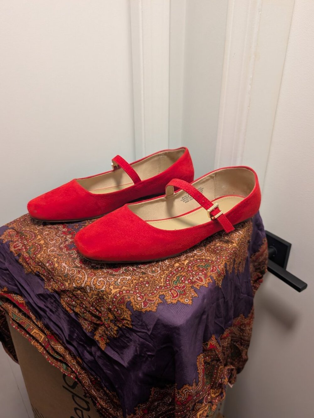 H&M Red Mary Janes